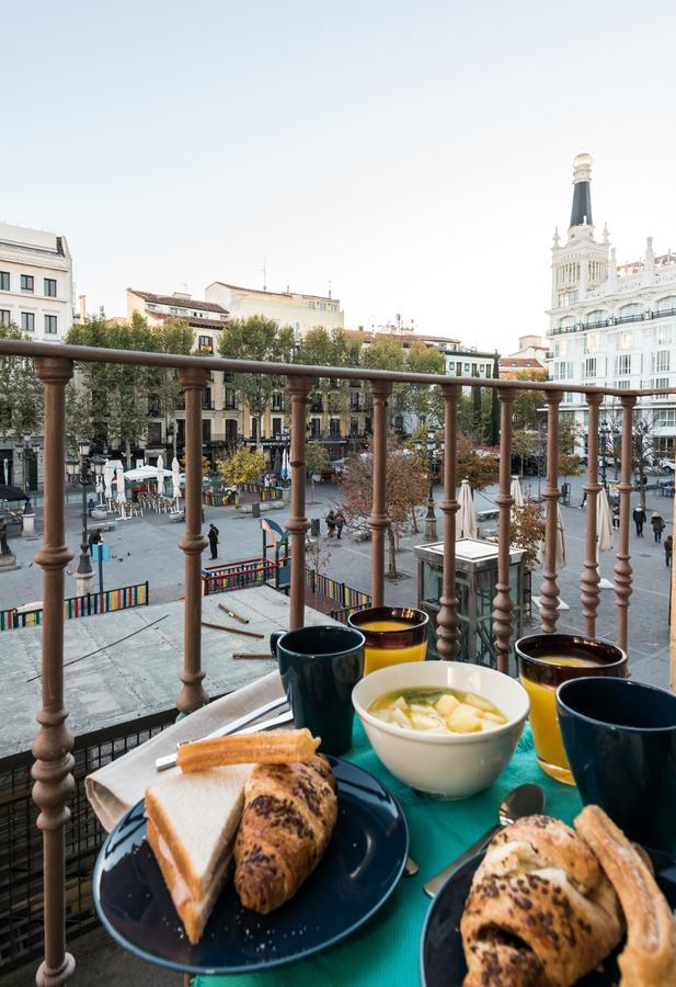 Plaza Santa Ana Lägenhet Madrid Exteriör bild