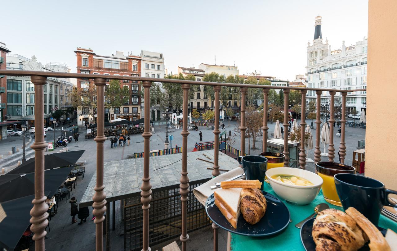 Plaza Santa Ana Lägenhet Madrid Exteriör bild