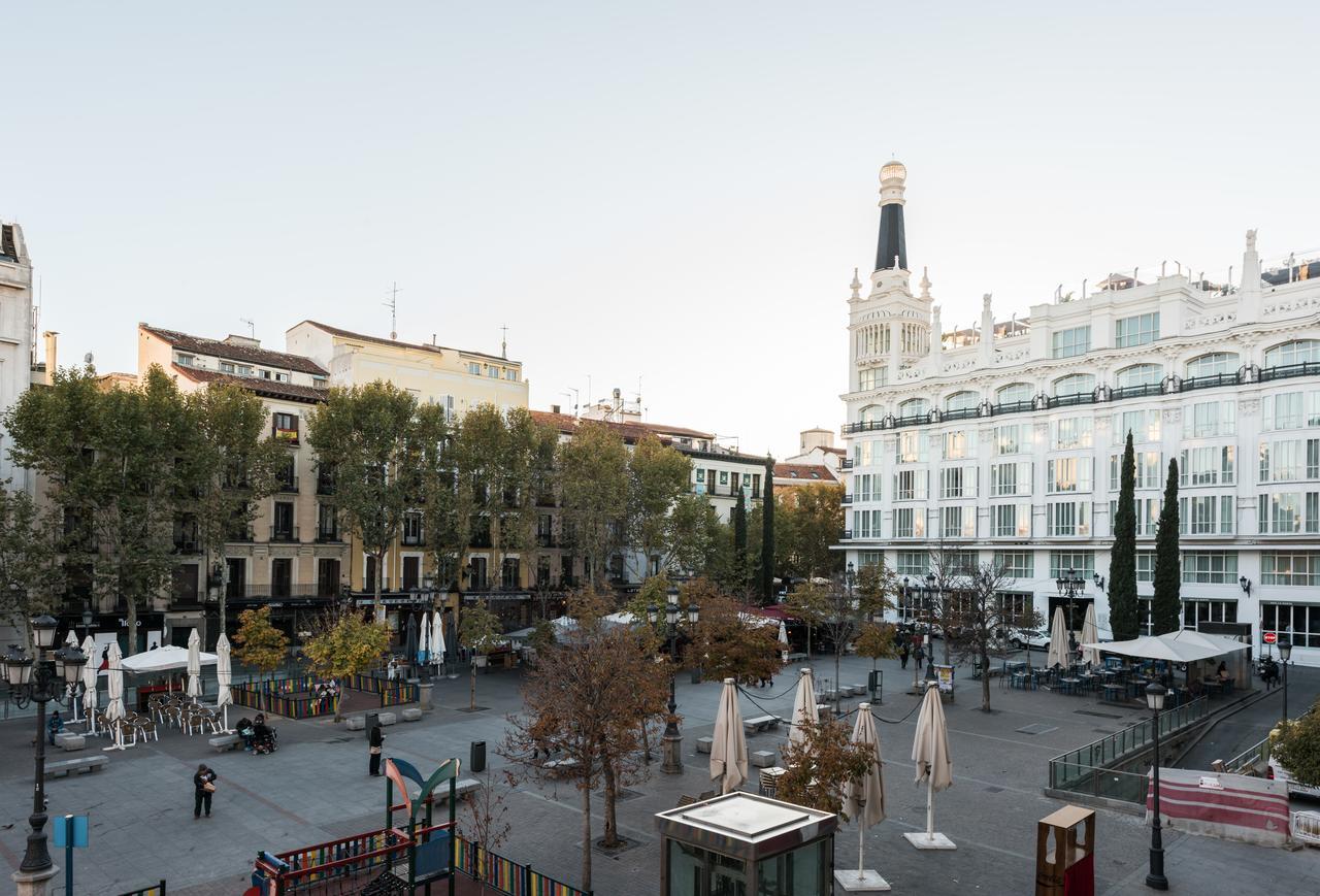 Plaza Santa Ana Lägenhet Madrid Exteriör bild